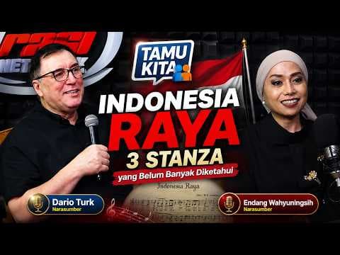 Endang Wahyuningsih dan Dario Turk  || Indonesia Raya 3 Stanza yang Belum Banyak Diketahui