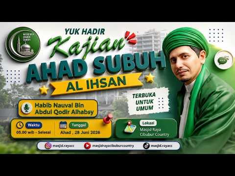 🔴 LIVE | Kajian Ba'da Subuh Bersama Habiib Nauval bin Abdul Qodir AL-Habsy
