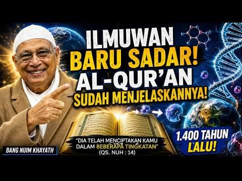 TEORI SAINS TERBARU BIKIN DUNIA KAGET! Ternyata Sudah Ada di Al-Qur'an!