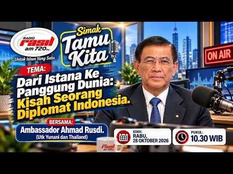 Dari Istana ke pangung Dunia : Kisah Seorang Diplomat Indonesia | Ambassador Ahmad Rusdi