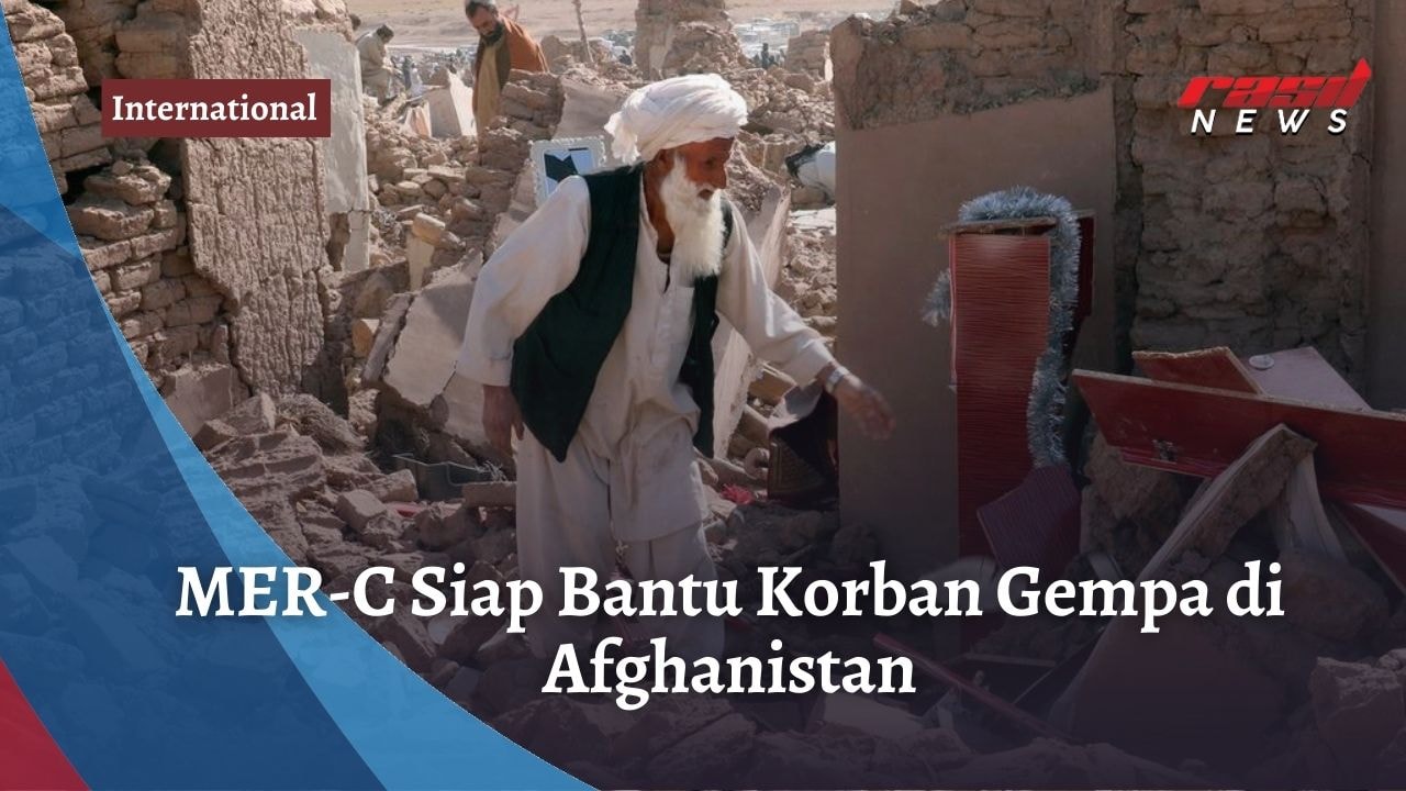 MER-C Siap Bantu Korban Gempa di Afghanistan