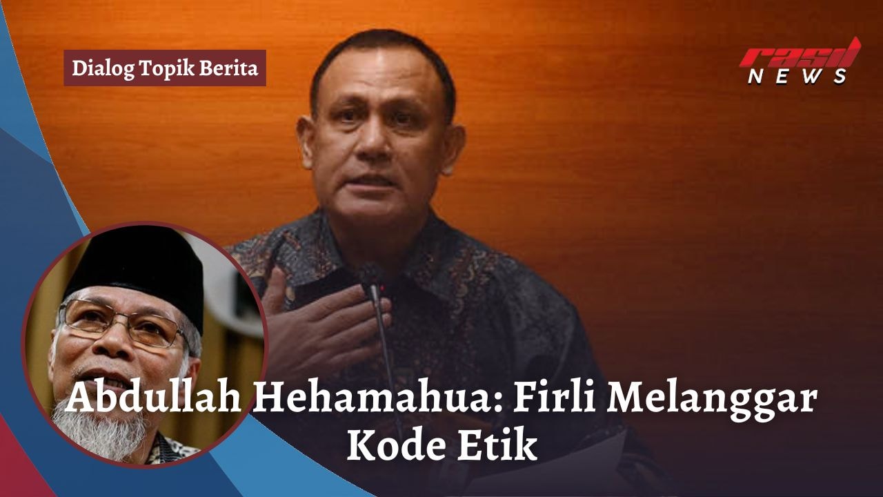 Abdullah Hehamahua: Firli Melanggar Kode Etik