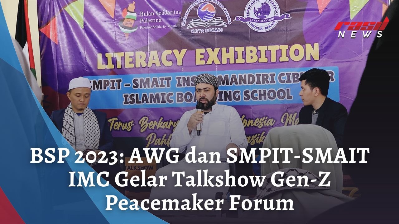 BSP 2023: AWG dan SMPIT-SMAIT IMC Gelar Talkshow Gen-Z Peacemaker Forum