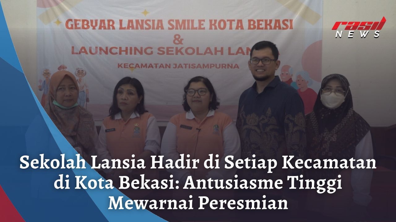 Sekolah Lansia Hadir di Setiap Kecamatan di Kota Bekasi: Antusiasme Tinggi Mewarnai Peresmian