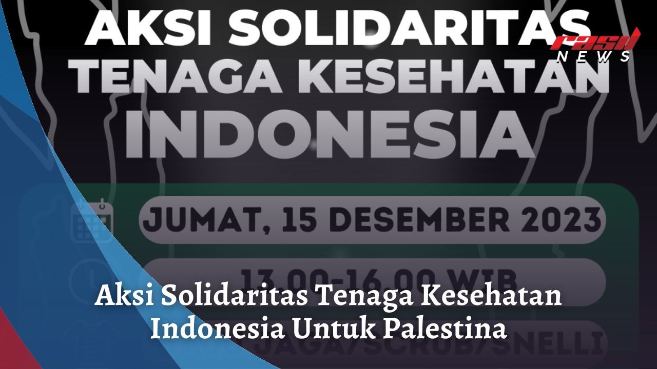 Aksi Solidaritas Tenaga Kesehatan Indonesia Untuk Palestina