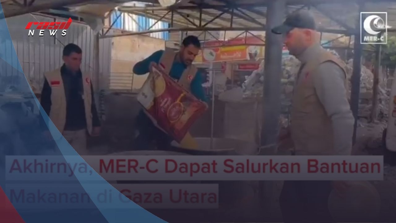 Program Terus Berlanjut, MER-C Salurkan Bantuan di Gaza Utara