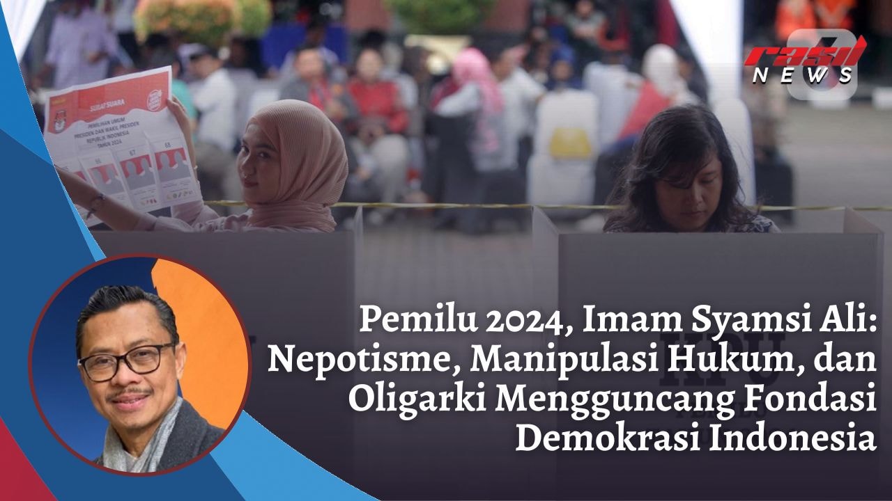 Pemilu 2024, Imam Syamsi Ali: Nepotisme, Manipulasi Hukum, dan Oligarki Mengguncang Fondasi Demokrasi Indonesia