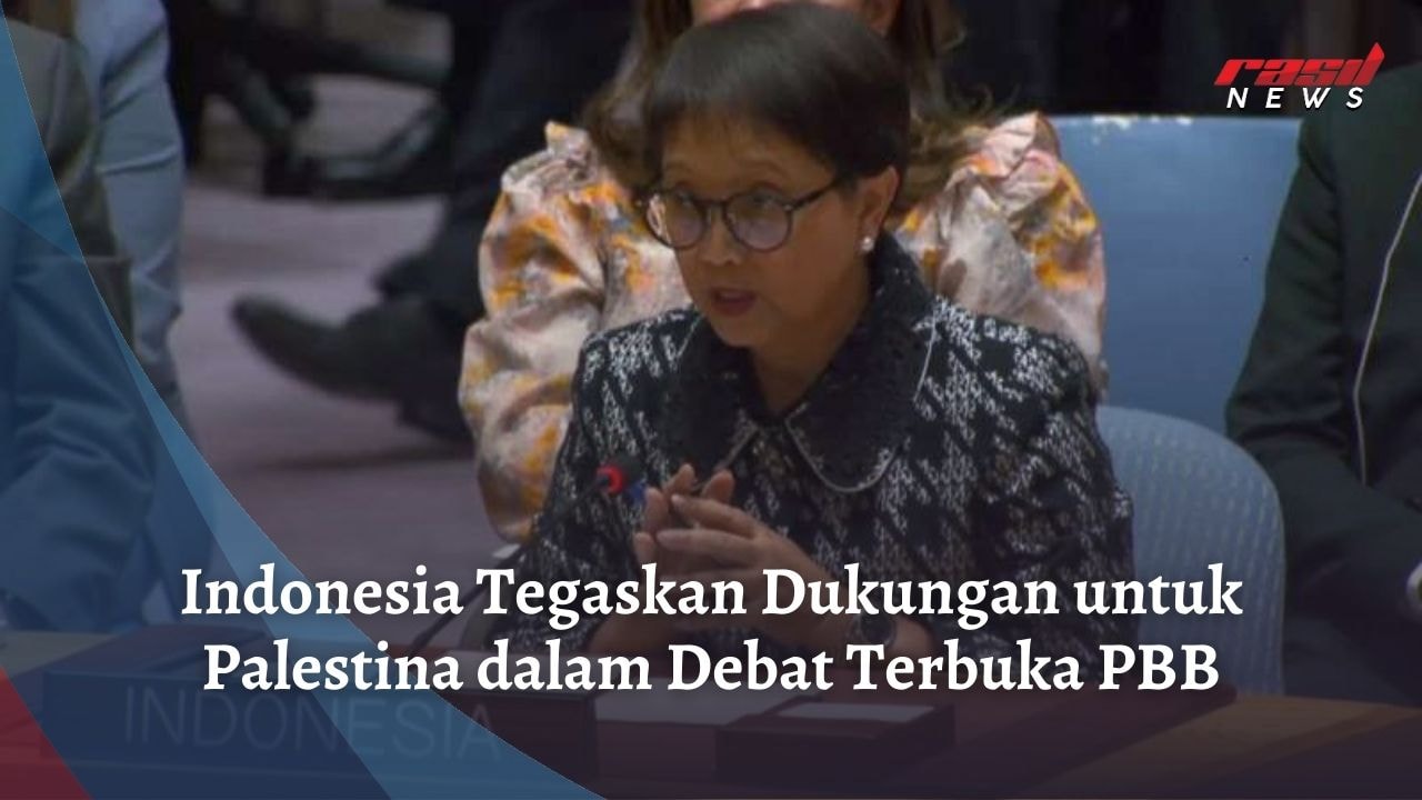 Indonesia Tegaskan Dukungan untuk Palestina dalam Debat Terbuka PBB