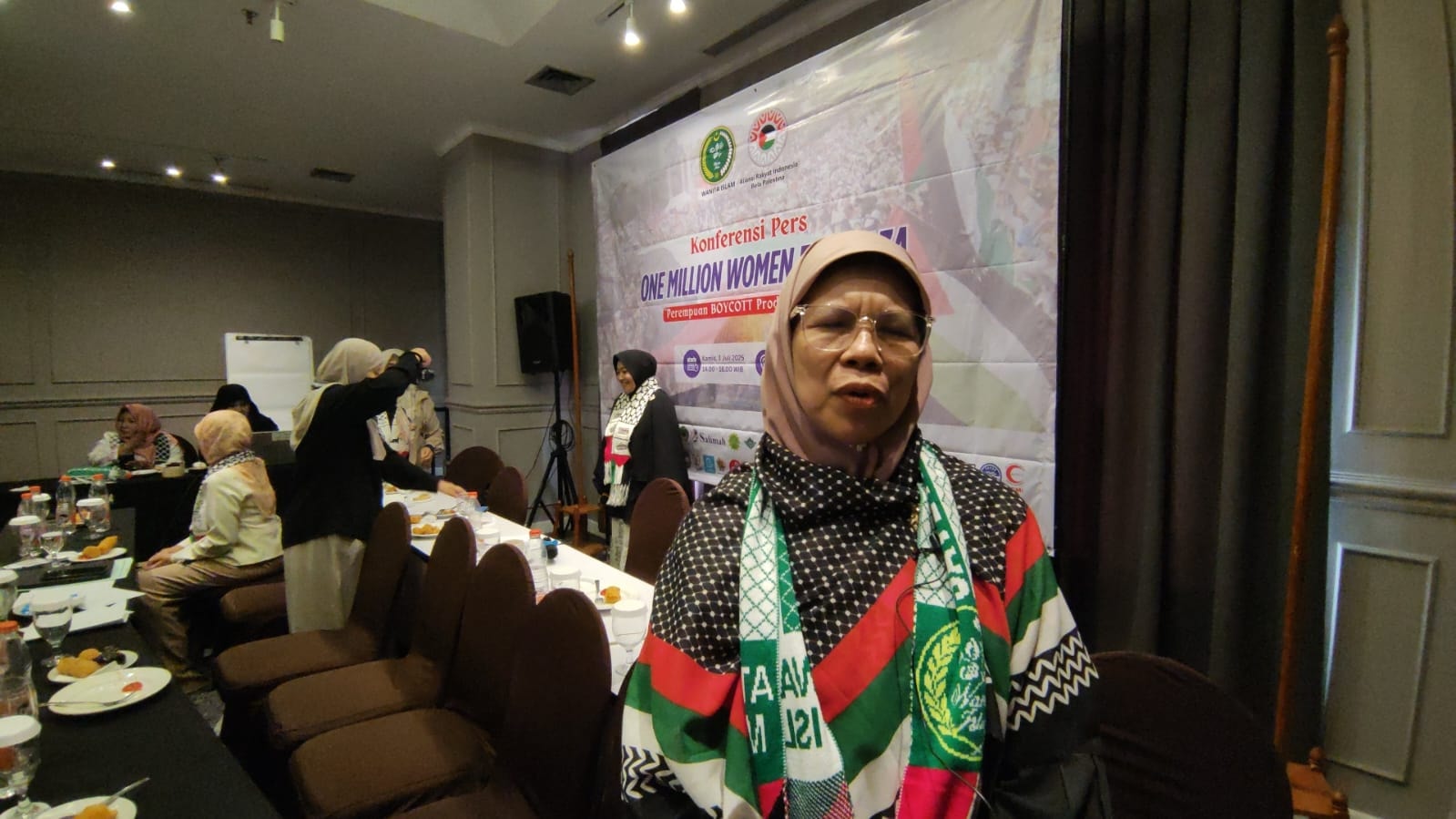 Satu Juta Perempuan Bergerak untuk Palestina, Wanita Islam Serukan Boikot Produk Pro-Israel