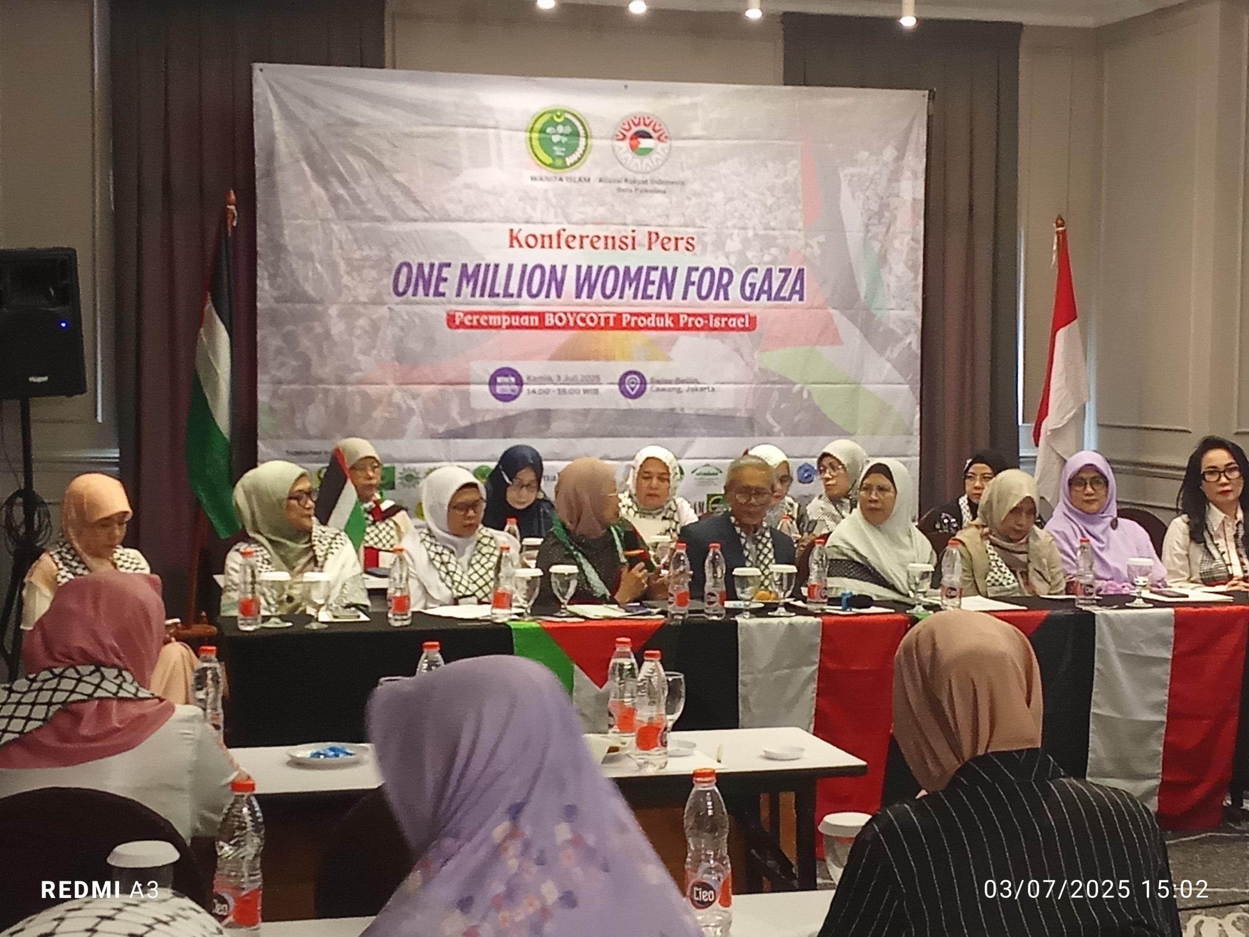 Deklarasi Perempuan Indonesia BOYCOT Produk Pro-Israel, “One Million Women For Gaza”