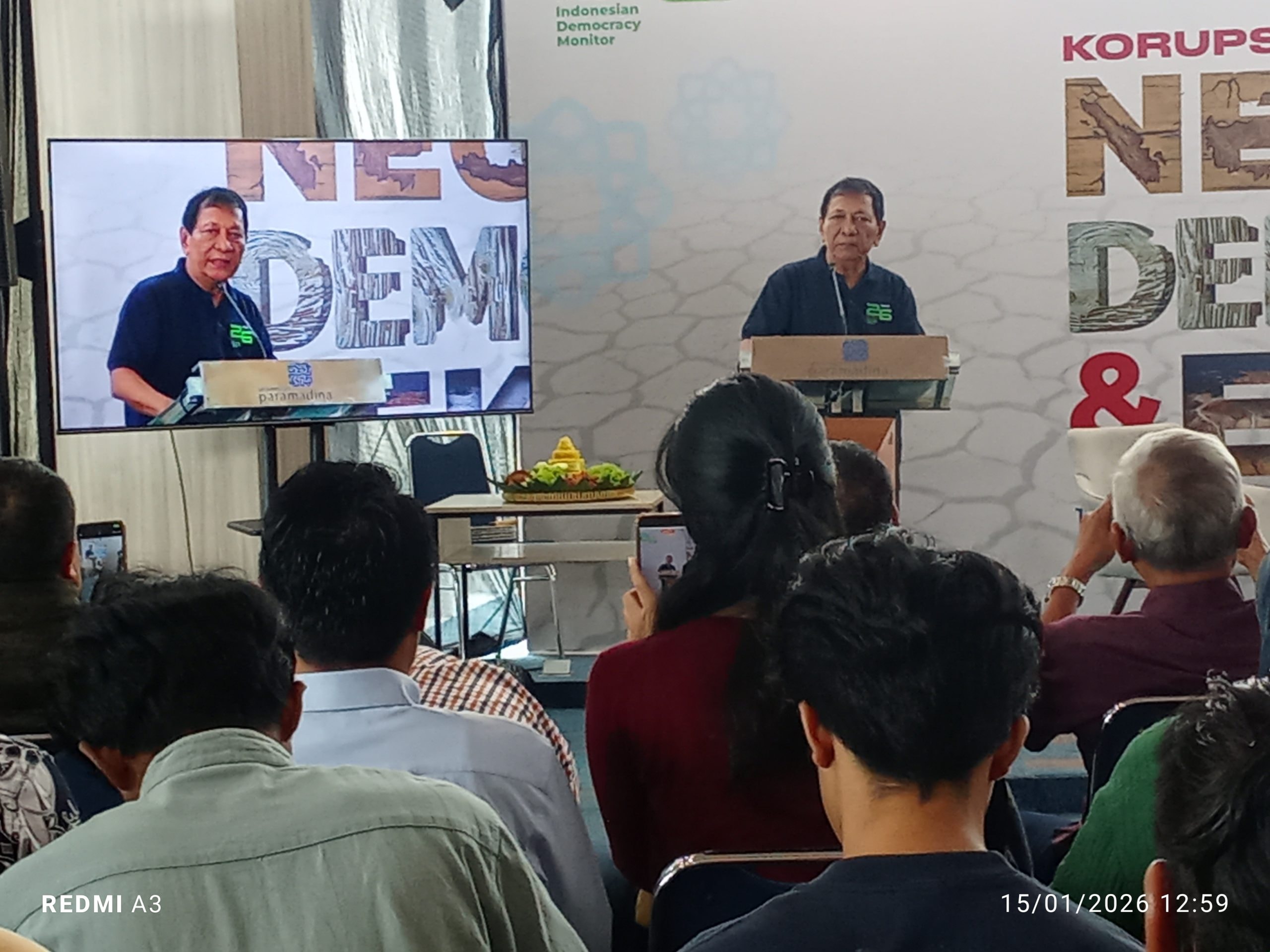 Hariman Siregar: Korupsi Menghancurkan Negara, Demokrasi, dan Ekologi