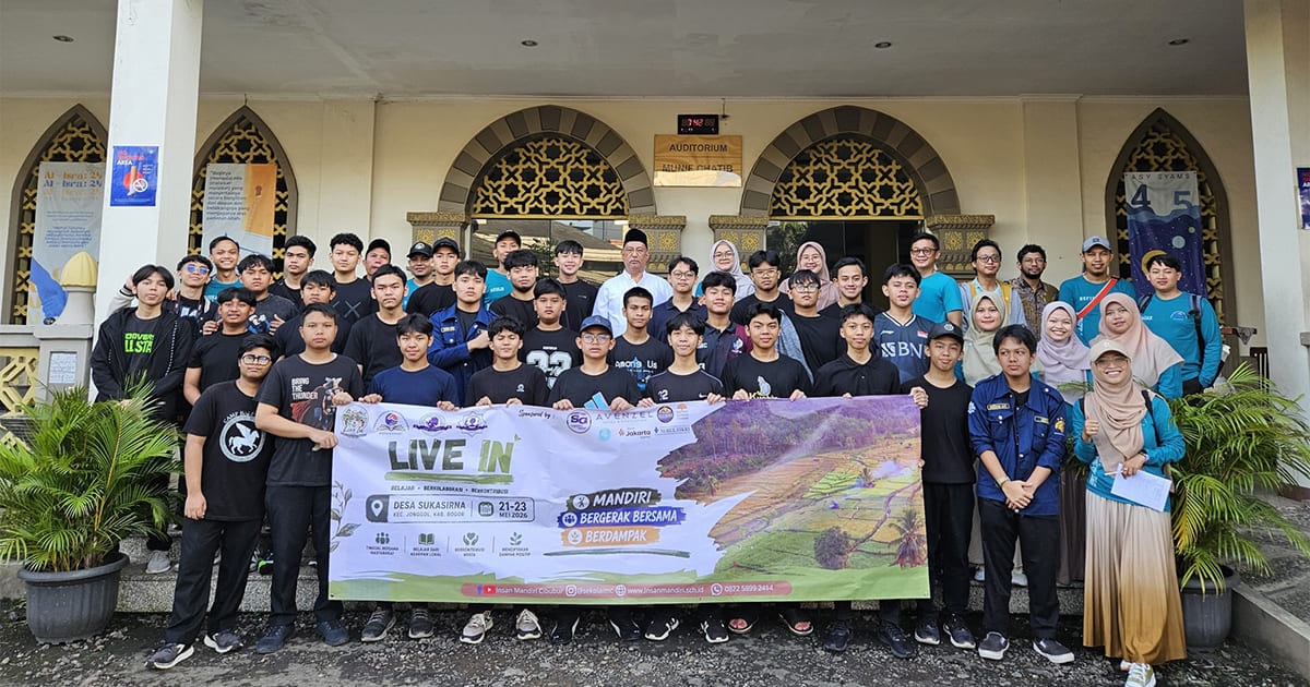 Live-In 2026 SMAIT Insan Mandiri Cibubur, Belajar Hidup Bersama Masyarakat dan Menebar Manfaat