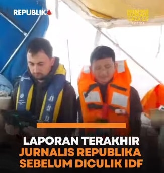 Israel Tangkap Sekitar 100 Aktivis Armada Bantuan Gaza, Jurnalis Indonesia Ikut Ditahan