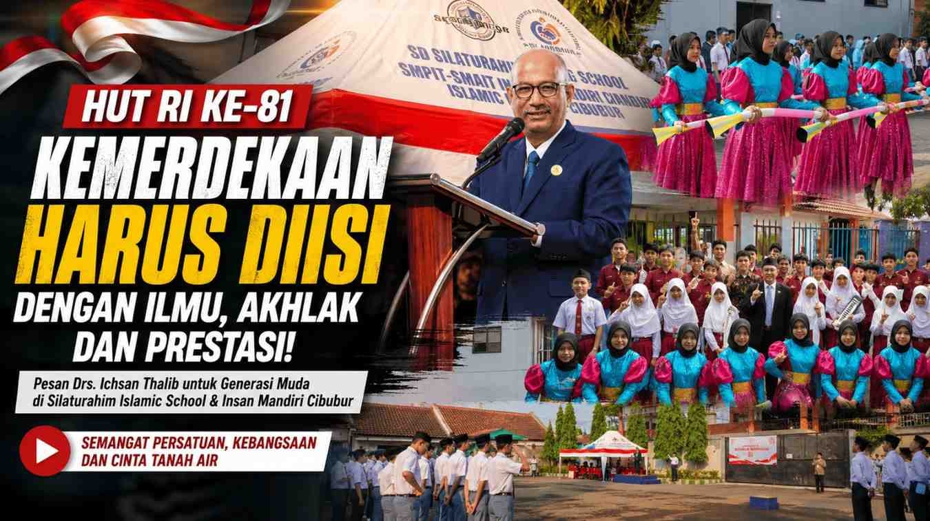 Dirgahayu RI ke – 81, Generasi Muda Penentu Masa Depan Indonesia, Ichsan Thalib: Jangan Takut Punya Cita-Cita Besar