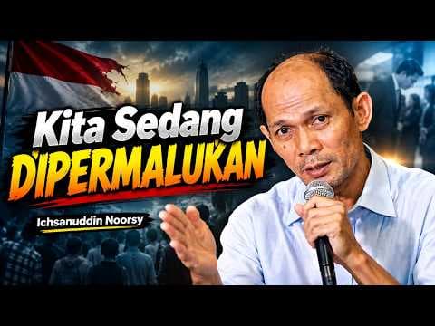 Ichsanuddin Noorsy : "Kita Sedang Dipermalukan"