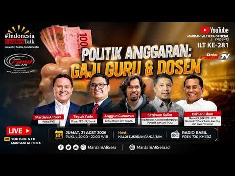 ILT || POLITIK ANGGARAN : GAJI GURU DAN DOSEN
