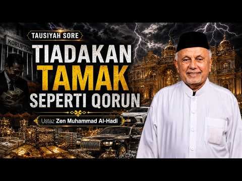 Tiadakan Tamak Seperti Qorun || Ustaz Zen Muhammad Al-Hadi