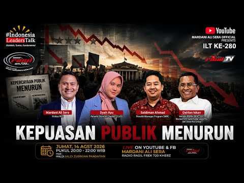 ILT || KEPUASAN PUBLIK MENURUN