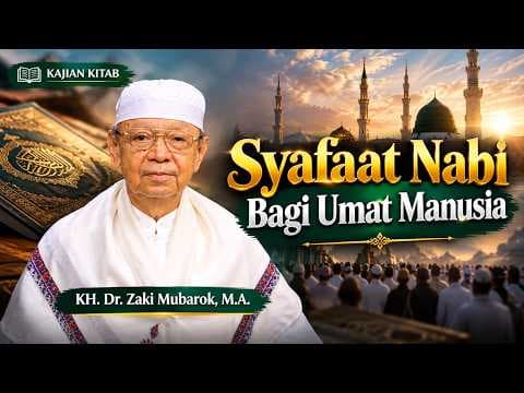 "Syafaat Nabi Bagi Umat Manusia" || KH. Dr. Zaki Mubarok, M.A.