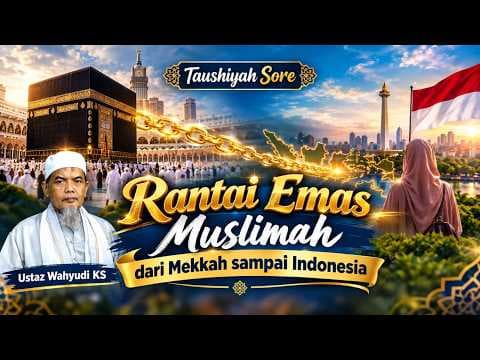 Rantai Emas Muslimah dari Mekkah sampai Indonesia ll Ustaz Wahyudi KS