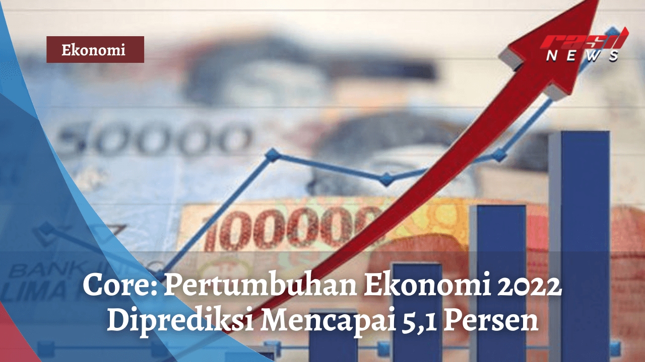 Core: Pertumbuhan Ekonomi 2022 Diprediksi Mencapai 5,1 Persen