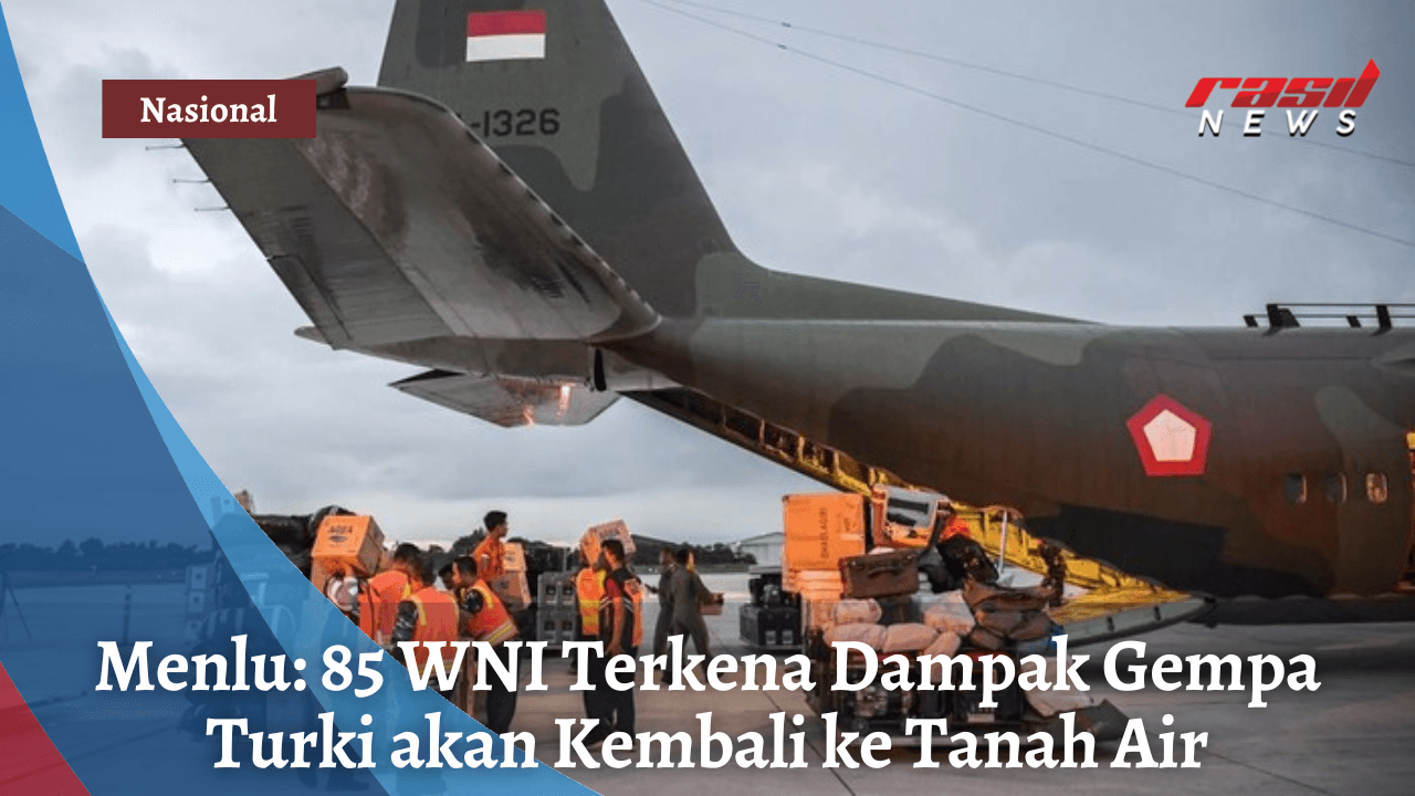 Menlu: 85 WNI Terkena Dampak Gempa Turki akan Kembali ke Tanah Air
