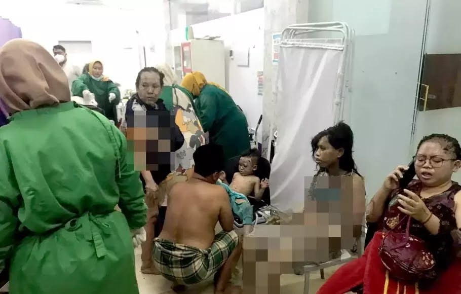 Depo Pertamina Plumpang Terbakar, Puluhan Korban Terluka