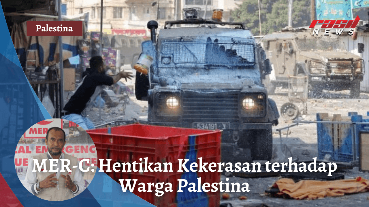 MER-C: Hentikan Kekerasan terhadap Warga Palestina