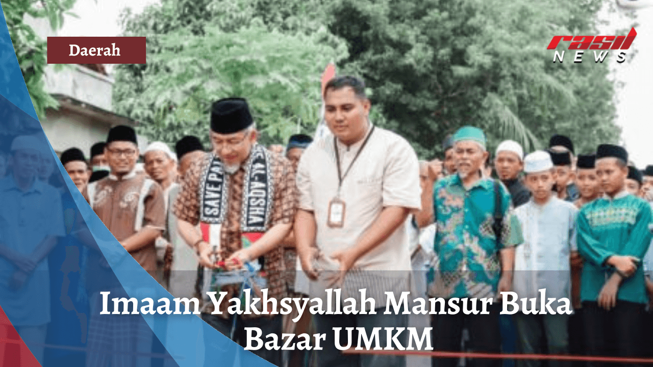 Imaam Yakhsyallah Mansur Buka Bazar UMKM