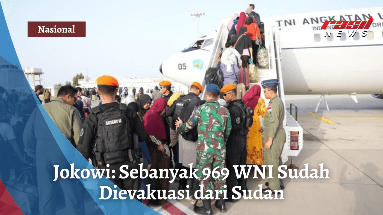 Jokowi: Sebanyak 969 WNI Sudah Dievakuasi dari Sudan
