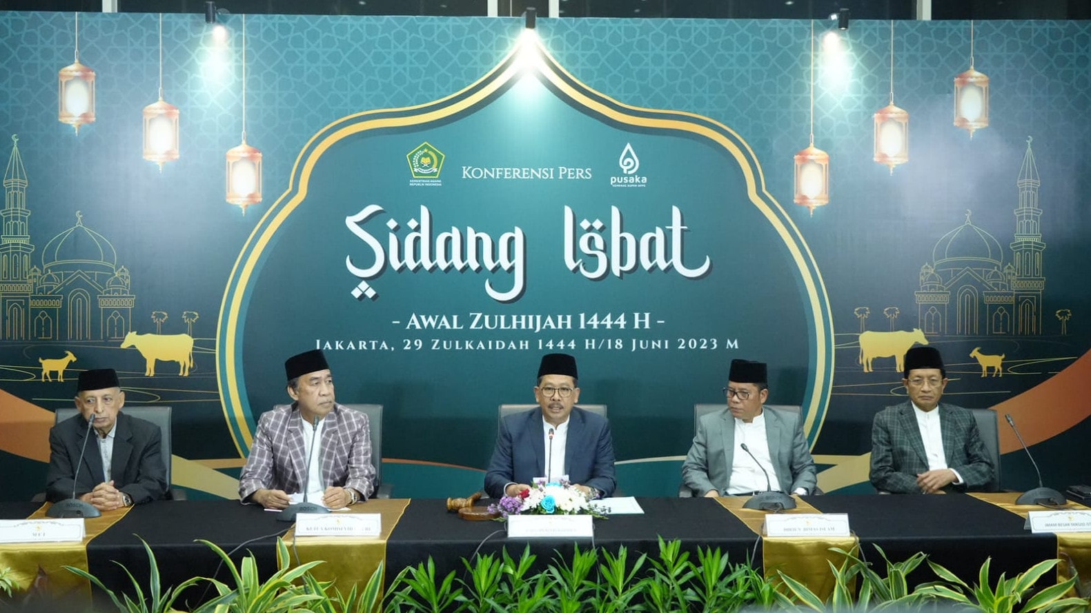Sidang Isbat Kemenag: Idul Adha 1444 H Jatuh pada 29 Juni 2023