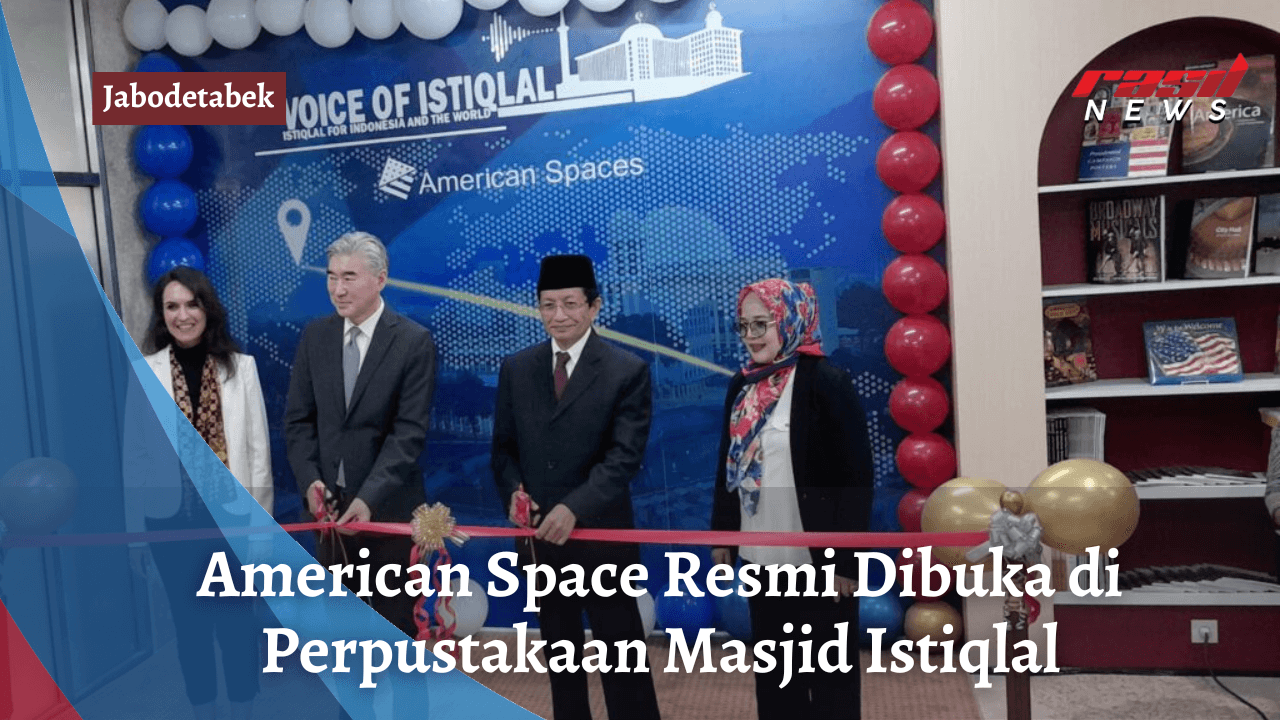 American Space Resmi Dibuka di Perpustakaan Masjid Istiqlal