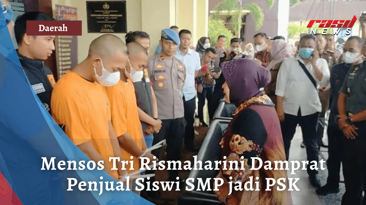 Mensos Tri Rismaharini Damprat Penjual Siswi SMP jadi PSK