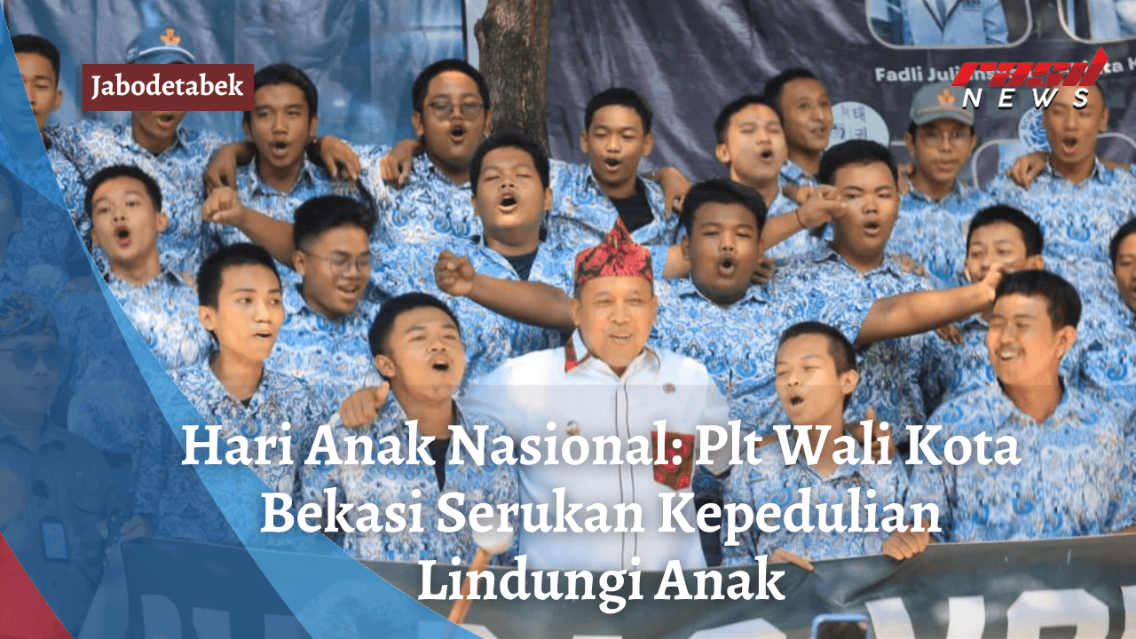 Hari Anak Nasional: Plt Wali Kota Bekasi Serukan Kepedulian Lindungi Anak