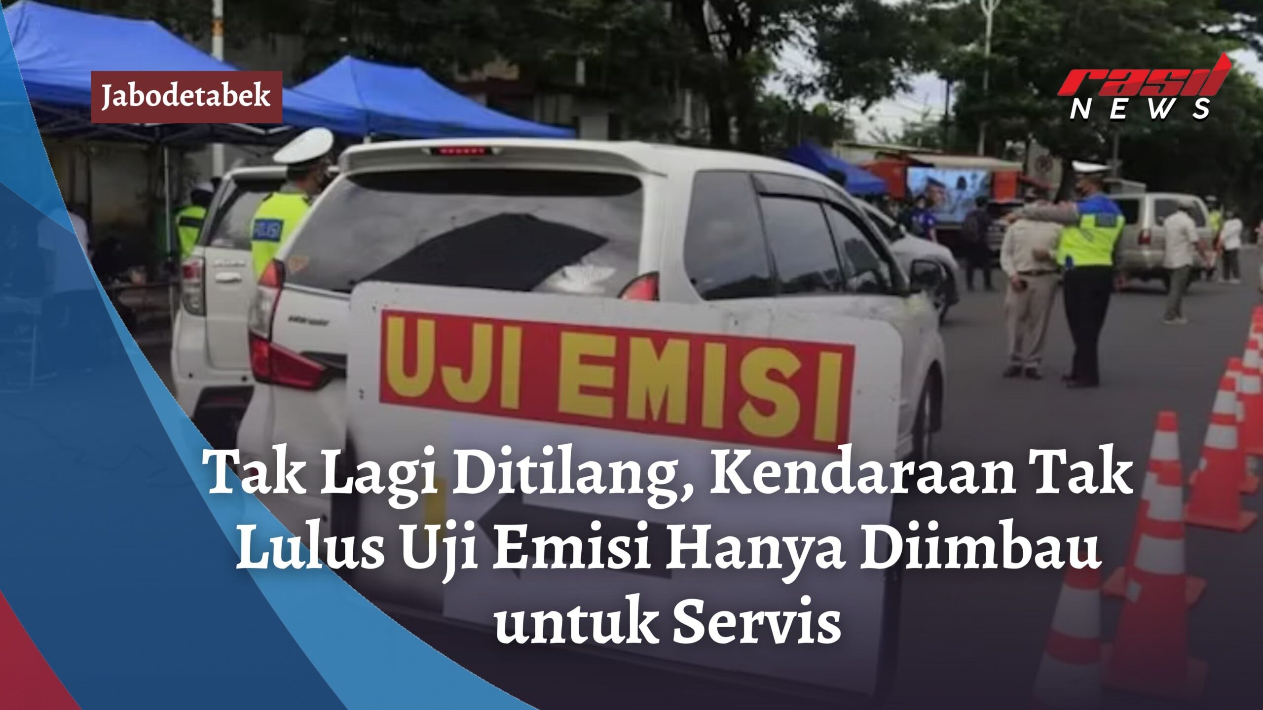 Tak Lagi Ditilang, Kendaraan Tak Lulus Uji Emisi Hanya Diimbau untuk Servis