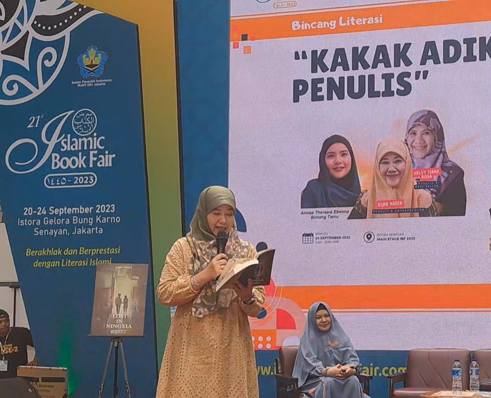 Penulis Asma Nadia: Islamic Book Fair Jadi Ruang Silaturahim Akbar Para Pencinta Buku