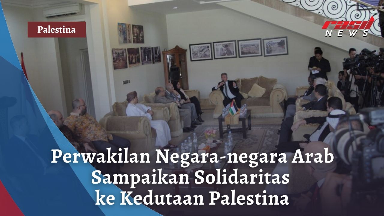Perwakilan Negara-negara Arab Sampaikan Solidaritas ke Kedutaan Palestina