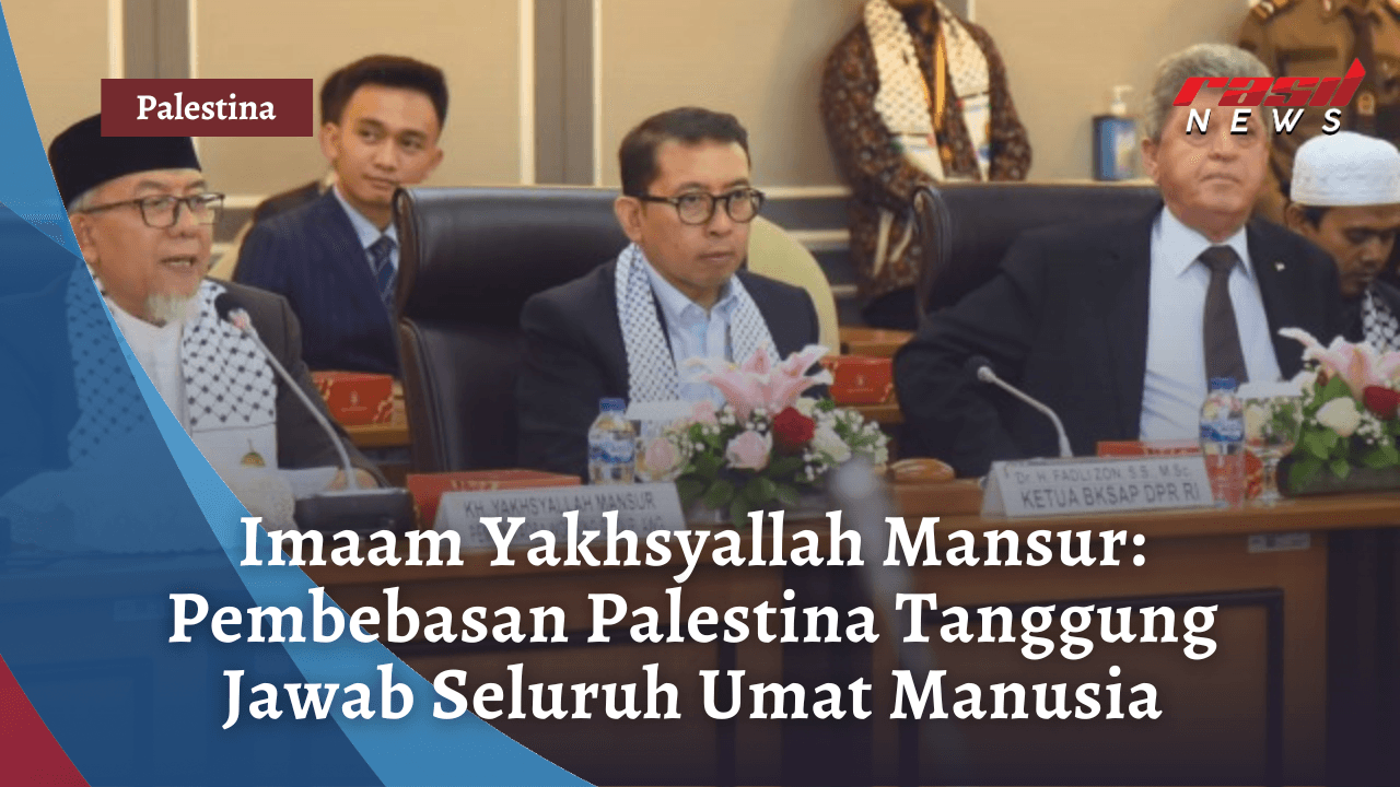 Imaam Yakhsyallah Mansur: Pembebasan Palestina Tanggung Jawab Seluruh Umat Manusia