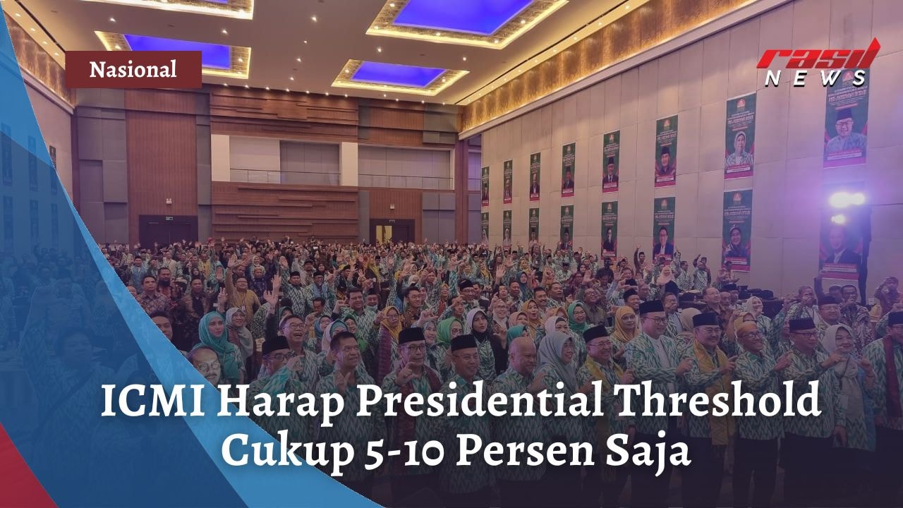 ICMI Harap Presidential Threshold Cukup 5-10 Persen Saja