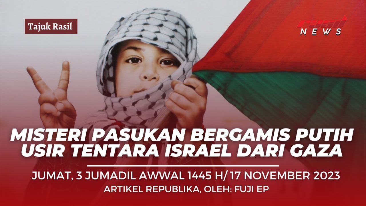 Misteri Pasukan Bergamis Putih Usir Tentara Israel dari Gaza