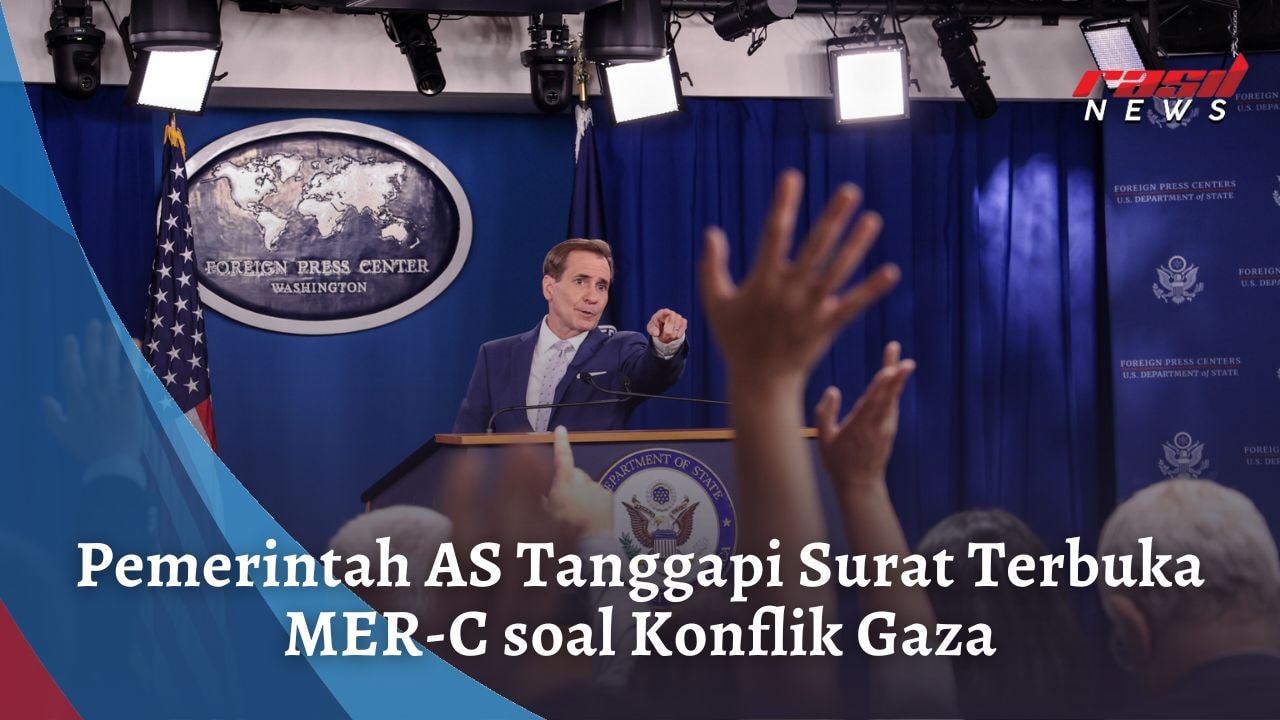 Pemerintah AS Tanggapi Surat Terbuka MER-C soal Konflik Gaza