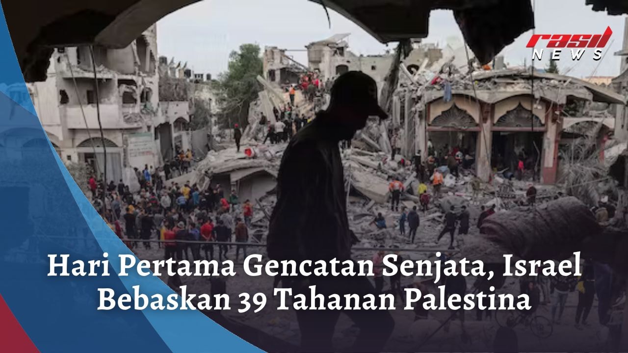 Hari Pertama Gencatan Senjata, Israel Bebaskan 39 Tahanan Palestina