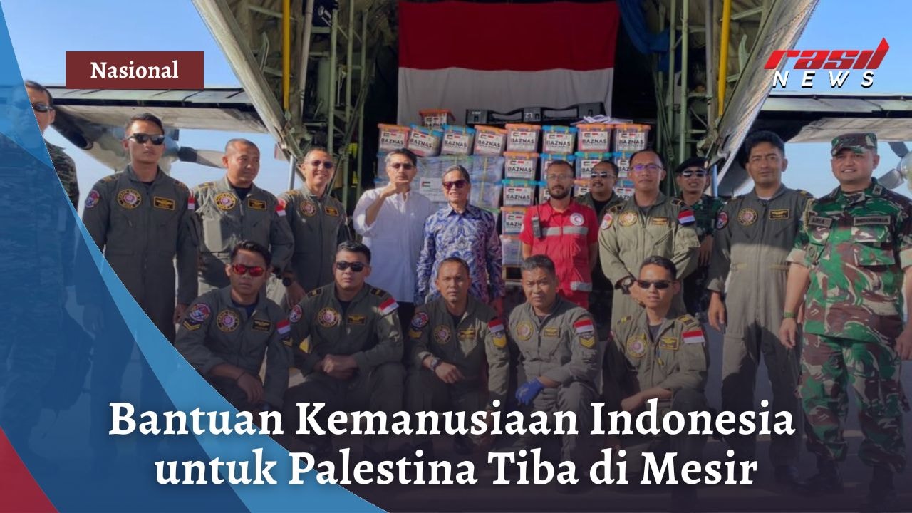 Bantuan Kemanusiaan Indonesia untuk Palestina Tiba di Mesir