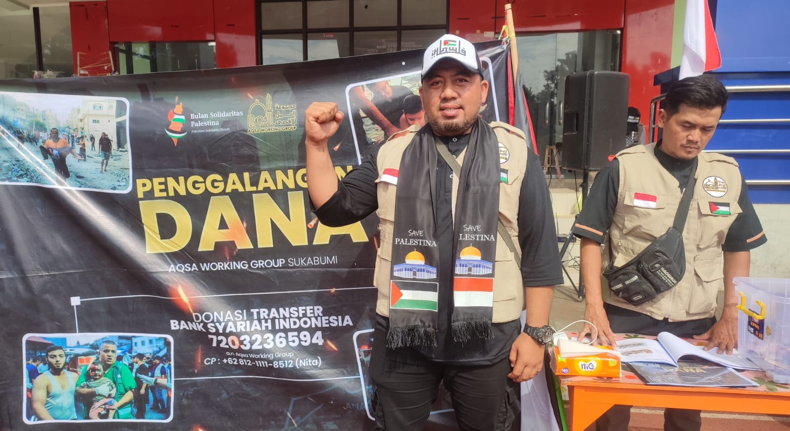 Bela Palestina, AWG Sukabumi Kembali Gelar Penggalangan Dana