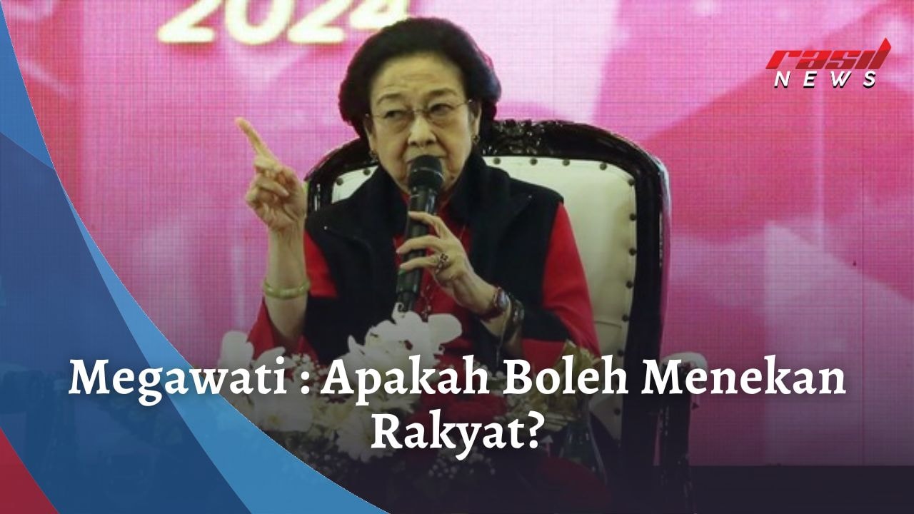Megawati : Apakah Boleh Menekan Rakyat?