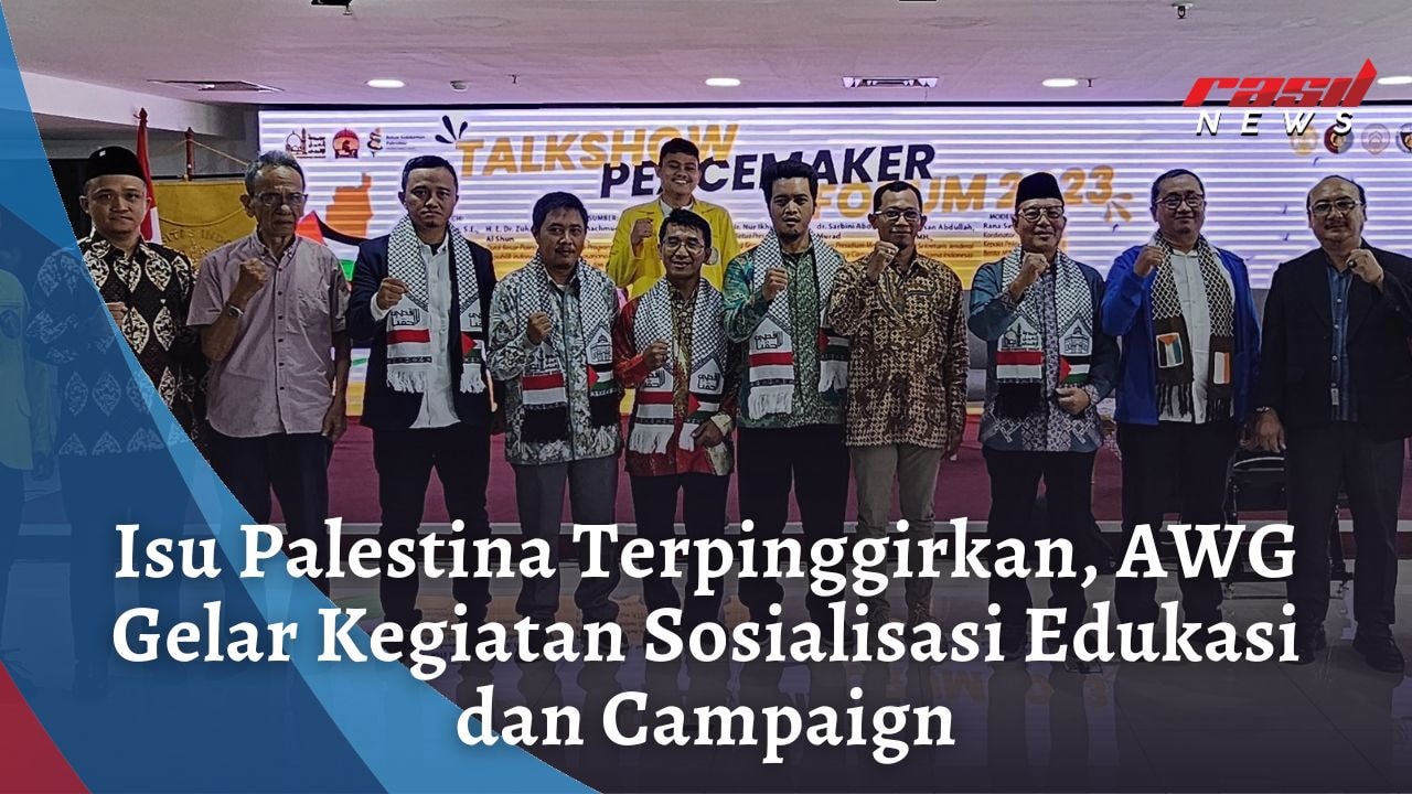 Isu Palestina Terpinggirkan, AWG Gelar Kegiatan Sosialisasi Edukasi dan Campaign