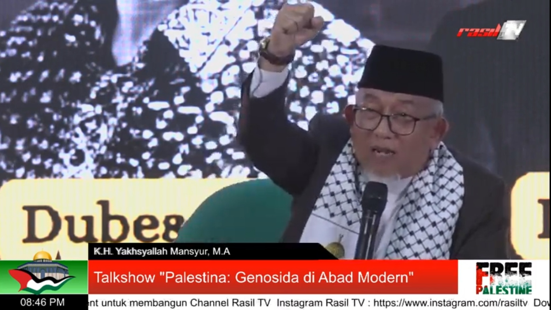 Imaam Yakhsyallah Mansur: Palestina Telah Menang Melawan Zionis Yahudi