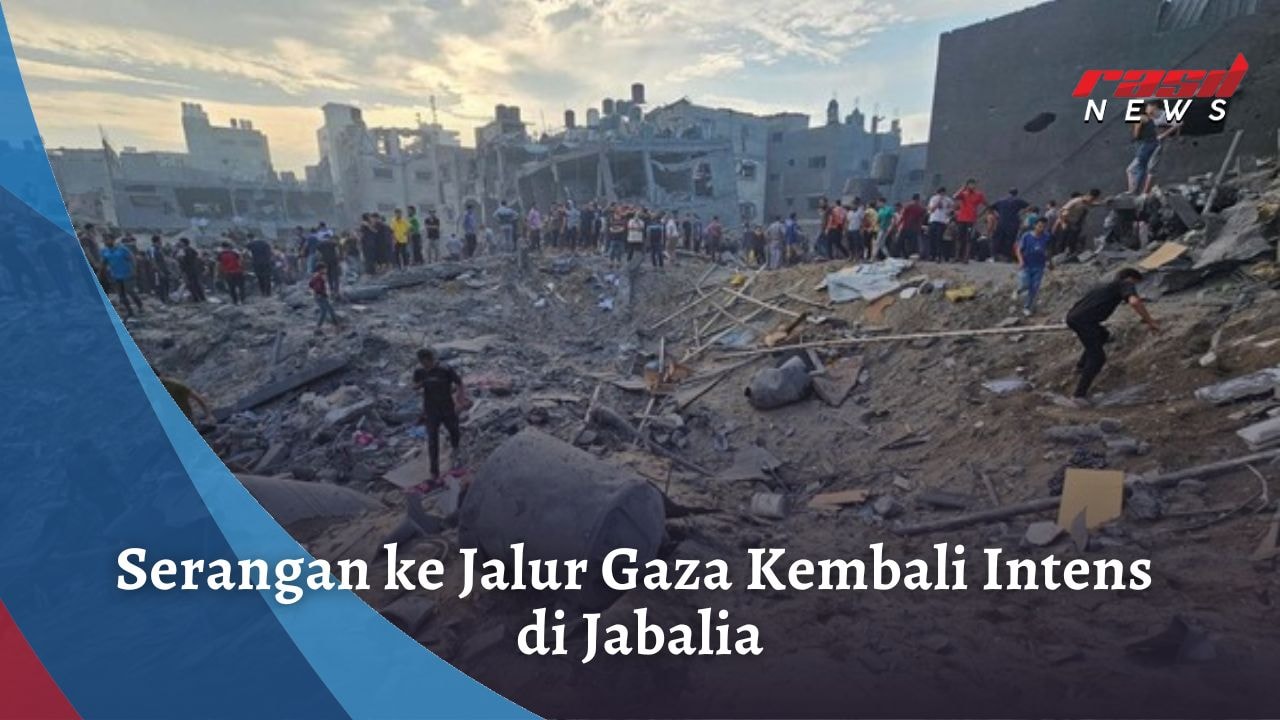 Serangan ke Jalur Gaza Kembali Intens di Jabalia
