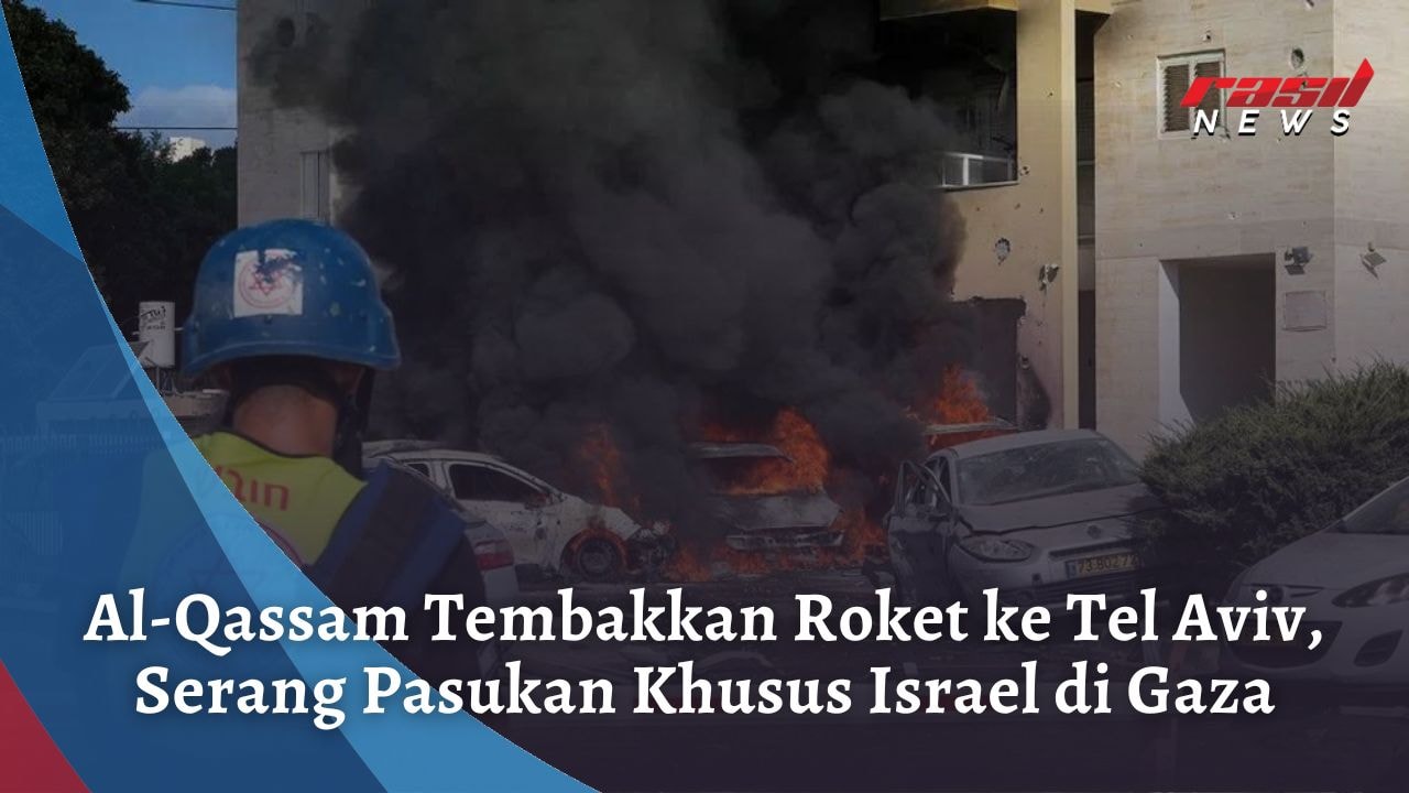 Al-Qassam Tembakkan Roket ke Tel Aviv, Serang Pasukan Khusus Israel di Gaza