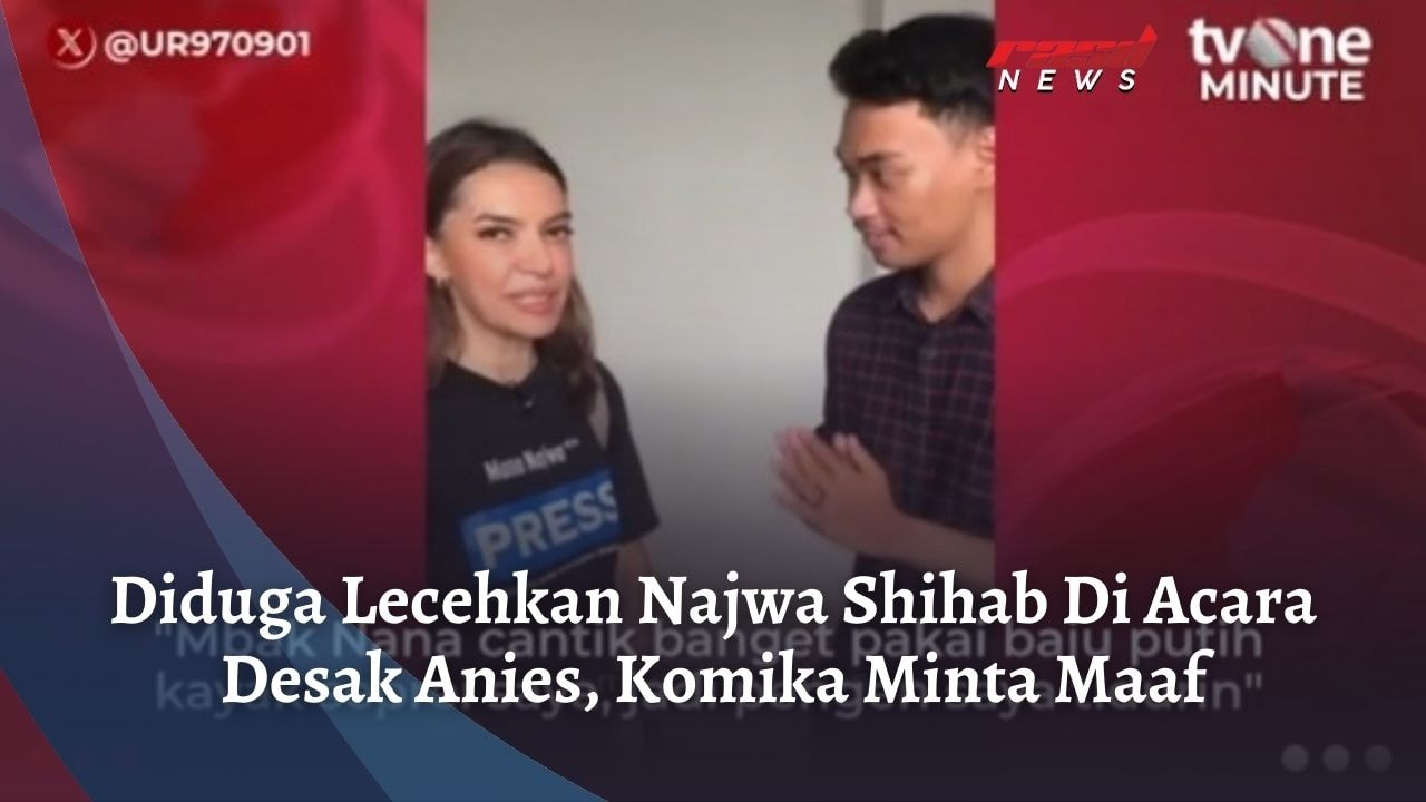 Diduga Lecehkan Najwa Shihab Di Acara Desak Anies, Komika Minta Maaf